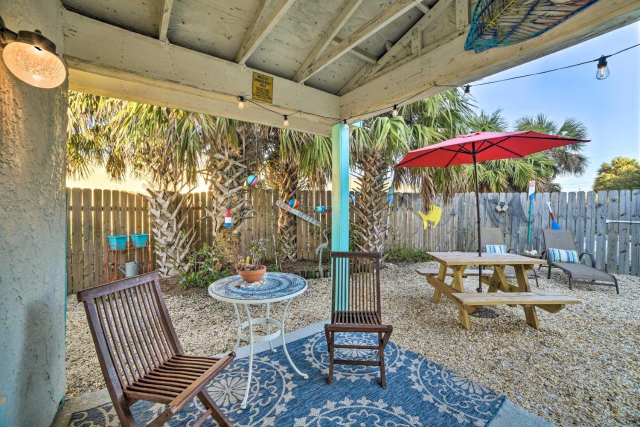 Pcb Studio With Private Patio Steps To Beach! Panama City Beach Exterior foto
